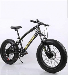 Laicve Fat Tyre Bike Laicve Outdoor Mens Fat Tire Kids Boys Mountain Bike 27 Speed, Unisex Bikes Flying Lightweight Off-Road Variable Speed Bicycles Stronger City Bike 24 Inch Wheels