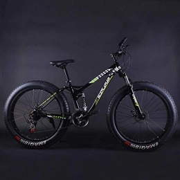 Laicve Bike Laicve Outdoor Off-Road Variable Speed Racing Bikes Lightweight Fat Tire Mountain Bike for Adult Men And Women, Stronger Double Disc Brake Cruiser Bikes