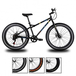 LDLL Fat Tyre Bike LDLL Fat Tire Mountain Bike 26 Inch 27 Speed, 4.0 Wide Tire Outdoor Riding Bicycle Double Disc Brakes Mtb Bicycle
