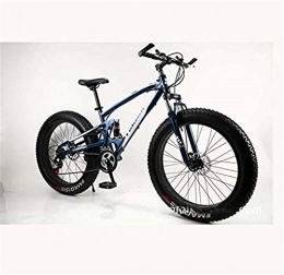 Leifeng Tower Fat Tyre Bike Leifeng Tower Lightweight， Fat Tire Mountain Bike Bicycle for Men Women, with Full Suspension MBT Bikes Lightweight High Carbon Steel Frame And Double Disc Brake Inventory clearance