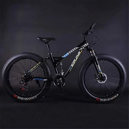 Leifeng Tower Fat Tyre Bike Lightweight， Adult Fat Tire Mountain Bike, Beach Snow Bike, Double Disc Brake Cruiser Bikes, Professional Grade Mens Mountain Bicycle 24 Inch Wheels Inventory clearance ( Color : D , Size : 30 speed )