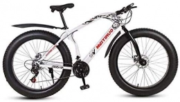 MAMINGBO Bike MAMINGBO 26 Inch Bicycle Mountain Bikes for Adult, Fat Tire Mountain Trail Bike, Dual Disc Brake Hardtail Mountain Bike, High-Carbon Steel Frame, Size:21 speed, Colour:D (Color : B, Size : 27 speed)