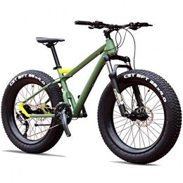 NOBRAND Bike NOBRAND 27-Speed Mountain Bikes, Professional 26 Inch Adult Fat Tire Hardtail Mountain Bike, Aluminum Frame Front Suspension All Terrain Bicycle, B Suitable for men and women, cycling and hiking