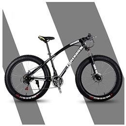 QMMD Bike QMMD 24-Inch Mountain Bikes, Hardtail Mountain Bike, Adult 7-21-24-27-Speed Mountain Trail Bike, High-carbon Steel, Dual Disc Brake Anti-Slip Bikes, E Spokes, 7 speed