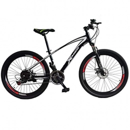 RSJK Fat Tyre Bike RSJK Adult bicycles Cross-country mountain bikes 21 speed / 26 inch speed male and female adult students bicycle black red@Black red
