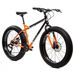 State Bicycle Fat Tyre Bike State Bicycle Co Offroad Division, Megalith Fat Bike, Blue / Orange, 8 Speed