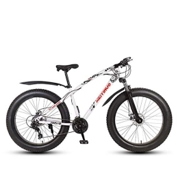 Unknow Fat Tyre Bike unknow YYHEN 26 Inch Double Disc Brake Wide Tire Off-Road Variable Speed Bicycle Adult Mountain Bike Fat Bikes, Adult Mates Hanging Out Together