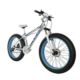 XIAOFEI Fat Tyre Bike XIAOFEI Bicycle Snowmobile, Mountain Bike Off-Road Shock Absorption Disc Brake All Terrain Bike 4.0 Ultra-Wide Tires, 26 Inch-21 Speed Variable Speed Atv, A6, 26 21S
