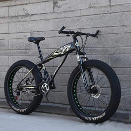 xmb Fat Tyre Bike xmb Dual disc brake Adult off-road bicycles, men and women mountain bikes with full suspension, fat tires high carbon steel suspension youth men and women mountain bikes (21-speed)