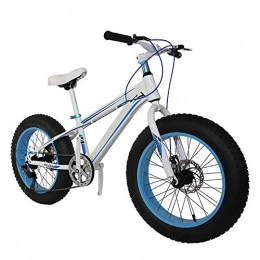 XWDQ Bike XWDQ 4.0 Super Wide Tire Damping Snowmobile Speed Off-Road ATV 20 Inch Disc Brakes Student Mountain Bike