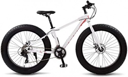 JIAWYJ Fat Tyre Bike YANGHAO-Adult mountain bike- Mountain Bike, Road Bikes Bicycles Full Aluminium Bicycle 26 Snow Fat Tire 24 Speed Mtb Disc Brakes, for Urban Environment and Commuting To and From Get Off Work YGZSDZXC-04