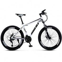 YGTMV Bike YGTMV Mountain Bike Disc Brake Shock Absorption 21 / 24 / 27 / 30 Speeds Disc Brakes Fat Bike 24-26 Inch 40 Knife Adult Outdoor Student Mountain Snow Bicycle, 24 inch, 21 speed