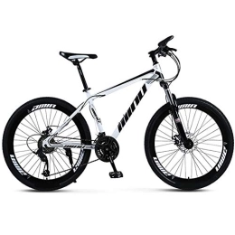 YGTMV Bike YGTMV Mountain Bike Disc Brake Shock Absorption 21 / 24 / 27 / 30 Speeds Disc Brakes Fat Bike 24-26 Inch 40 Knife Adult Outdoor Student Mountain Snow Bicycle, 24 inch, 24 speed