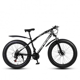 ZXCVB Bike zxcvb Variable Speed Bicycle 26-Inch Mountain Bike, Shock Absorption Dual Disc Brakes, Wide Tires, Trail Bike, Bicycle for Adult21 / 24 / 27 Speed