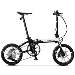WuKai Folding Bike 16 Inch Ultra Light Speed Folding Bicycle Adult Student Men And Women Bicycle
