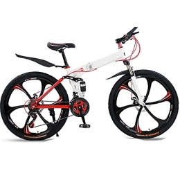 Fei Fei Bike 20" 24" 26" Lightweight Alloy Folding City Bike Bicycle, Comfortable Mobile Portable Compact Lightweight Great Suspension Folding Bike for Men Women - Students and Urban Commuters / E / 20inch