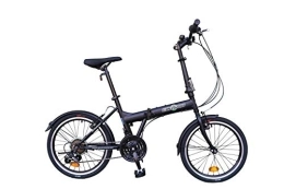 ECOSMO  20" Folding City Bicycle Bike 21SP SHIMANO gears - 20F03BL