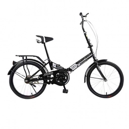 URSING Folding Bike 20 Inch Folding Bicycle for Men Women Light Work Adult Adult Ultra Light Variable Speed Portable Adult Small Student Male Bicycle Folding Adult MTB Carrier Bicycle Bike Lightweight Damping Bicycle