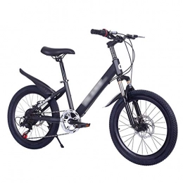 CXSMKP Bike 20 Inch, Mountain Bike Folding Bikes with High Carbon Steel Frame, 6 Speed Featuring A Comfortable Saddle, Double Disc Brake Anti-Slip Bicycles