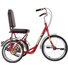 Generic Bike 3 wheel bikes for adults, Adult Tricycles, 3 Wheel Bikes For Adults, Tricycle For Adults 20inch 3-Wheel Bicycle Pedal Bikes Foldable Adult Tricycles 3 Wheel Bicycle Trikes