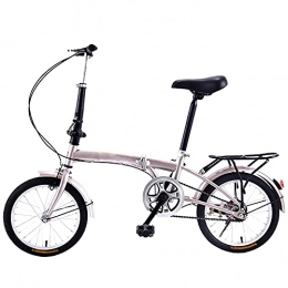 Agoinz Folding Bike Agoinz 16" Folding Bike Bicycl For Adults Mountain Bike Dustproof Wear-resistant, Effortless Riding, Breathable And Smooth Soft Cushion, Tires Low Friction