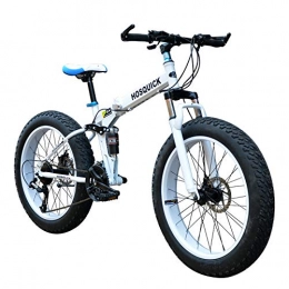Agoinz Folding Bike Agoinz Folding Bicycle, Compact Bicycle With 30-speed Gearbox, Frisbee Disc Brake, High-strength 26-inch Steel Rim, Neutral, Easy To Fold, Blue