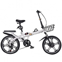 Agoinz Bike Agoinz Mountain Bike Folding Bike, Low Friction, Dustproof, Breathable And Smooth Soft Cushion, Effortless Riding, Wear-resistant Tires Bicycle