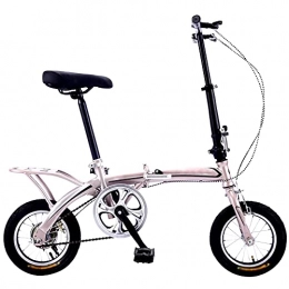 Agoinz Folding Bike Agoinz Mountain Bike Folding Bike Pink 12 Inches Dustproof Wear-resistant Tires Bicycl Low Friction, Effortless Riding, Breathable And Smooth Soft Cushion