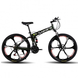 Augu Bike Augu Mountain Bike Folding Bicycle 27 Speed 24 Inches Dual Suspension Suitable for teenage / adult riders
