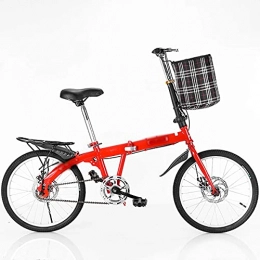 BaiHogi Bike BaiHogi Professional Racing Bike, Folding Bike, Men Women Folding Bicycle + City Foldable Bikes, Folding Mini Compact Bike Bicycle Urban Commuter Adult Cruiser (Color : A, Size : 14in)