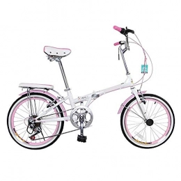 BANGL Folding Bike BANGL B Folding Bicycle Speed Men and Women Students Sports and Leisure Bicycle 7 Speed 20 Inch