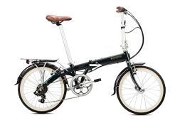 BICKERTON Folding Bike Bickerton Junction 1707 Folding Bike, Lightweight Adult Bike With 7 Speed Gear Range, 20" Classically Designed Fold Up Bike, Compact & Sturdy Foldable Bike To Get You Moving, Quick & Easy Fold Bicycle