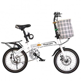 Domrx Bike Bicycle 20 inch Free Press Folding Single Speed car Student car Gift car-ZX032-A