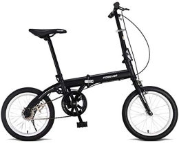 NOLOGO Folding Bike Bicycle Bicycle Child Folding Bicycle Adult Bicycle Folding Road Bike City Bicycle (Color : Graphite black)