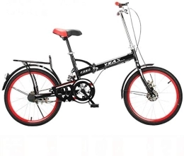 NOLOGO Bike Bicycle Bicycle Folding Bike For Adult Shock-absorb Bicycle 20 Inch Adult Student Bicyclee Ultralight Bike