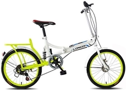 NOLOGO Folding Bike Bicycle Children's Bicycle Variable Speed Bicycle Folding Bicycle 16 Inch Ultra Light Portable Small Folding Bicycle (Color : 1)