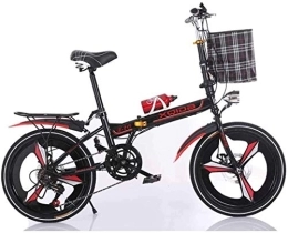 NOLOGO Folding Bike Bicycle Folding bicycle City Bike Road Bike Shock-absorbing adult students