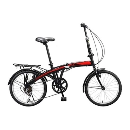 Liudan Bike Bicycle Folding Bicycle Men And Women Adult Students Adolescent General Boys And Girls Bicycle 7 Speed Leisure City Small Highway Car 20 Inch foldable bicycle