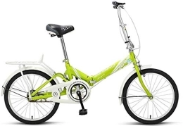 Aoyo Bike Bicycles Household Bicycle Adult Student Bicycle Travel Bicycle Adult Children Mountain Bike Foldable Bicycle 20 Inch Bicycle (Color : Green, Size : 20inch)
