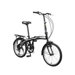 Bike Folding Bike Bike Foldable Bicycle 7 Variable Speed 20 Inches City Male And Female Adults Student Teens Child Over 10 Years Old Boy Girl Bicycle Leisure City Small Highway Car Red White Black Pink