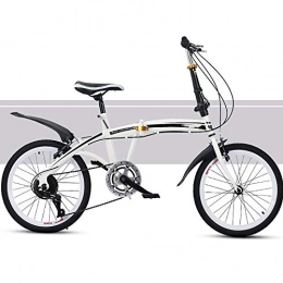 BZZBZZ Bike BZZBZZ Folding Bicycle 20 Inch High Carbon Steel Adult Student Variable Speed Mountain Bike-Protect The Environment, Reduce Pollution, Easy Travel and Low Carbon Life
