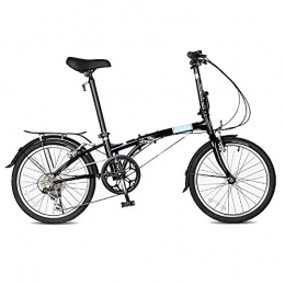 CHEZI Folding Bike CHEZI Foldable Bicycle for commuters Casual Bike for Men and Women for Adults 20 Inches 6 Speeds
