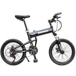 CHEZI Bike CHEZI FoldingFoldable Mountain Bike Aluminium Alloy Gear Children Bicycle Youth Student 21 Speed 20 Inch
