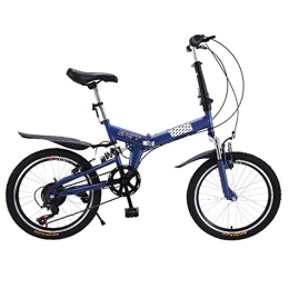 CHHD Bike CHHD 20" Inch Bag For Folding Bike Bicycles / Folding Exercise Bike / Folding Bicycle Frames, Fashionable Mountain Bike Folding Mtb Black Mountain Bike, Blue