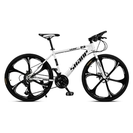 CHHD Folding Bike CHHD 21-Speed(24-Speed， 27-Speed) Road Bikes Bicycle Foldable Adult Mountain Bike Lightweight Sturdy High-Carbon Steel Bicycle Dual Disc Brakes Front Suspension Fork for Men