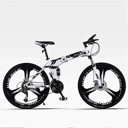 CHHD Bike CHHD Folding Cross-country Bike 26-inch Dual Disc Brake Integrated Wheel Variable Speed Bike, 24-speed / 27-speed