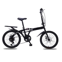 CHINESS Folding Bike CHINESS Foldable Mountain Bike Folding Fully Assembled Bikes Variable Speed Shock-Absorbing Bicycle Adult Student Men And Women Outdoor City Cycling Travel 16 Inch / 20 Inch