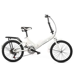 CHINESS Folding Bike CHINESS Folding Bicycle Foldable Mountain Bike Variable Speed Adult Shock-Absorbing Bicycle, Folding Bike For Men And Women Folding Speed Bicycle Damping Bicycle Outdoor Cycling 20-Inch
