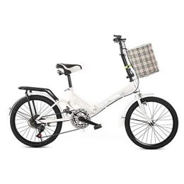 CHINESS Folding Bike CHINESS Folding Bicycle Folding Mountain Bike Student Folding Bicycle Fold Up Bikesmen And Women Universal Folding Variable Speed Bicycle Shockabsorption Bicycle 20 Inch