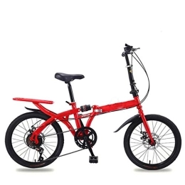 CHINESS Folding Bike CHINESS Folding Bicycle Mountain Bike Single Shockabsorption Damping Bicycle Folding Bike Adult Men And Women Children Portable Bicycle In The Wild City Traveling 16 Inch / 20 Inch